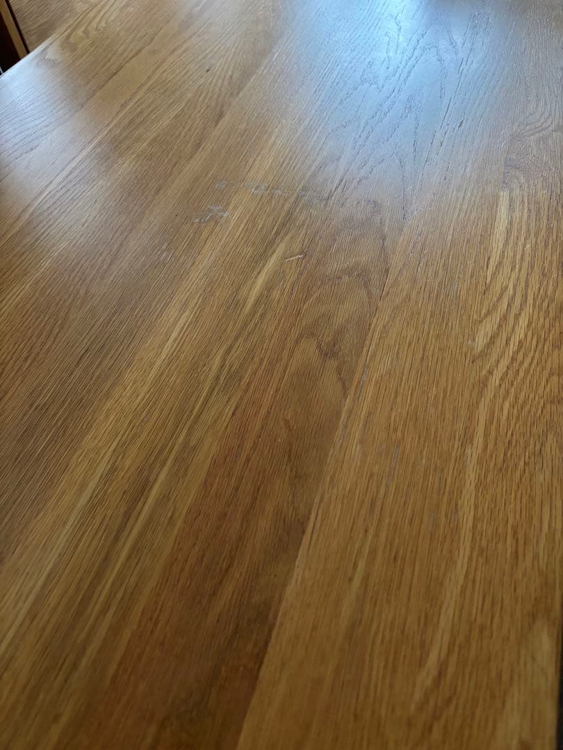 無印良品 無垢材ローテーブル（オーク材）