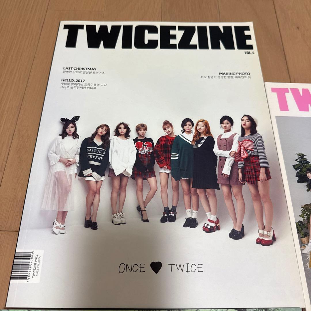 TWICEZINE コレクション ONCE twice フォトブック　セット