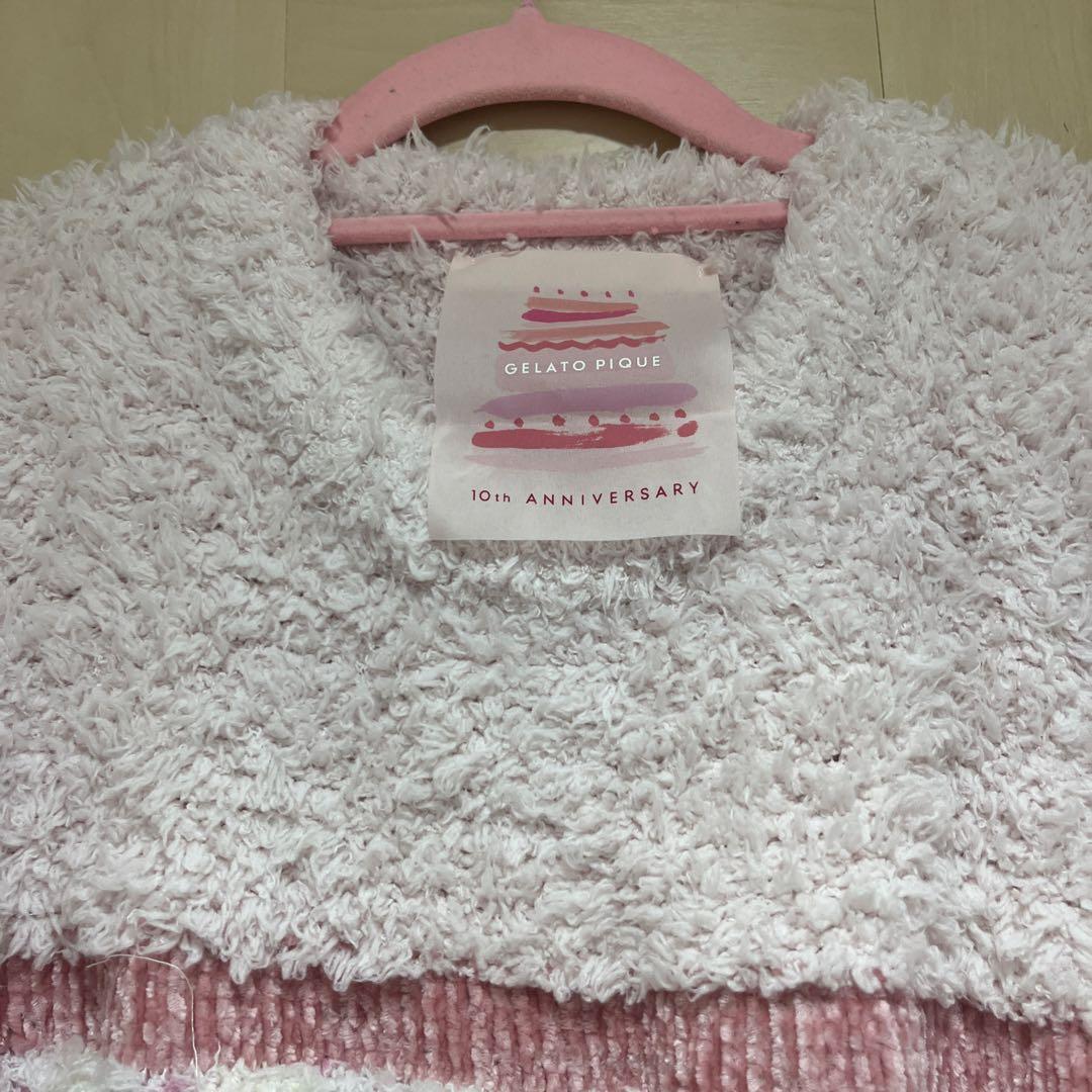 ジェラピケ 10周年 ショートケーキ柄♡上下セット タグ付き レギンス付き