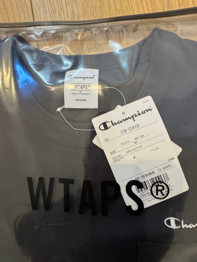 トップス WTAPS x Champion / LS / Cotton \"Black\"