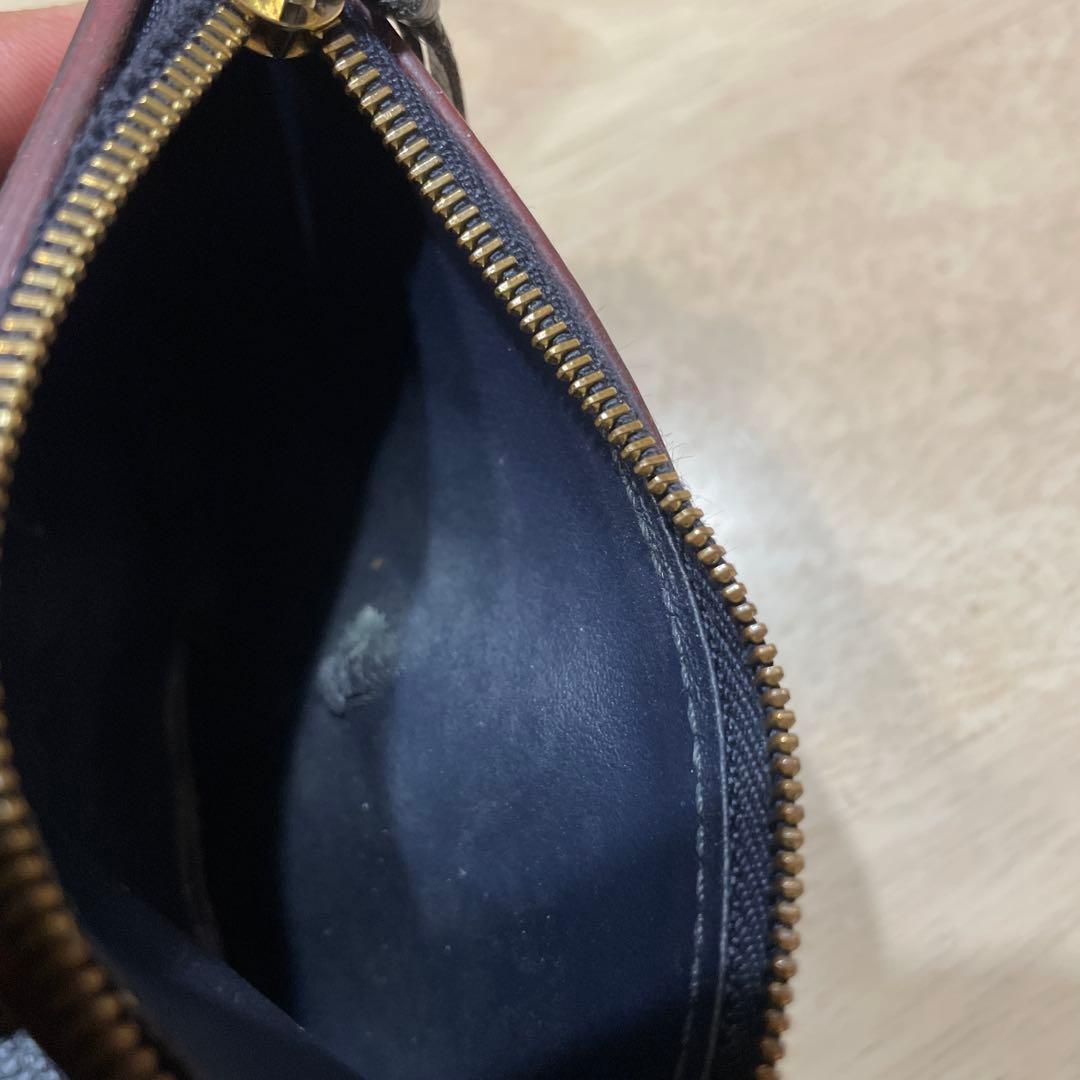 ⭐️ルイ・ヴィトン⭐️Louis Vuitton⭐️ネイビー⭐️レザー⭐️三つ折り財布⭐️