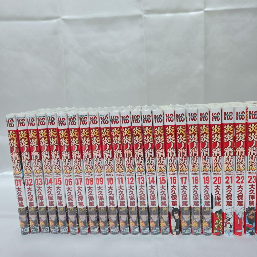 炎炎ノ消防隊 全34巻セット[完]/18冊新品シュリンク未開封/極美品/E01