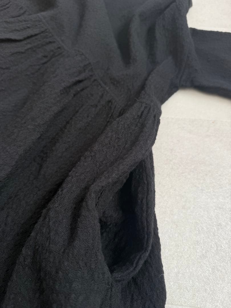 ichi Antiquités イチアンティークス　コットンウールワンピース