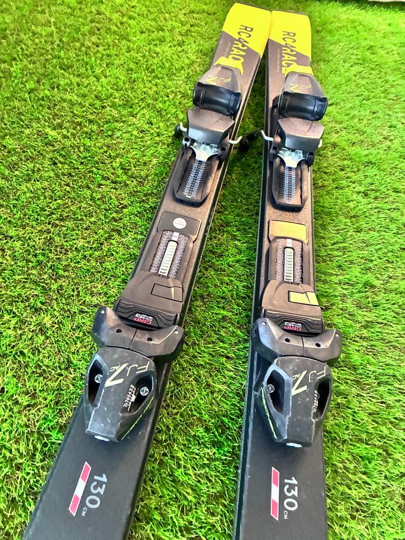 FISCHER RC4 RACE スキー 黒/黄 ジュニア用