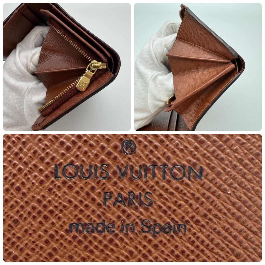 【新型・極美品】ルイヴィトン　モノグラム　ポルトフォイユ・トレゾール　折り財布