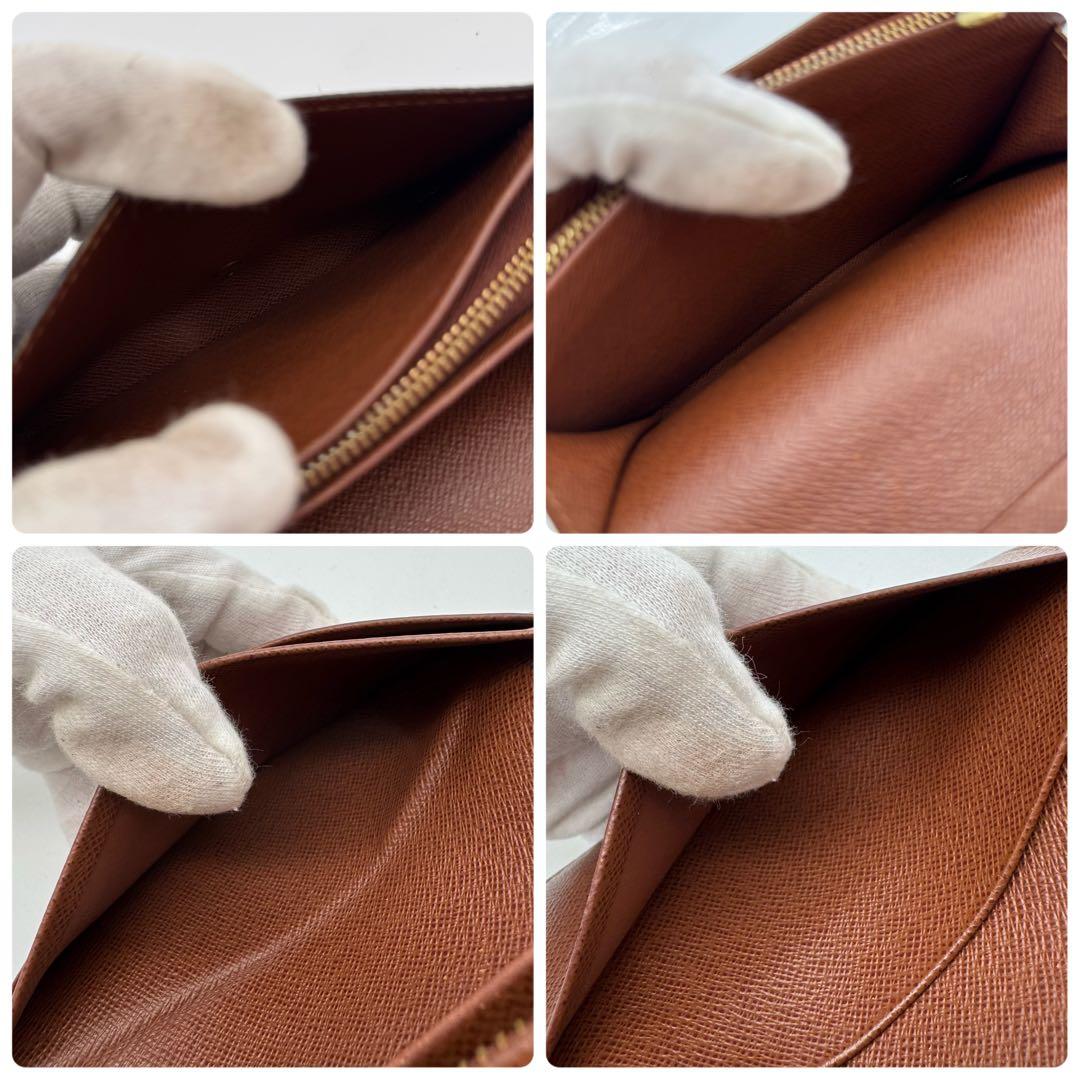 【新型・極美品】ルイヴィトン　モノグラム　ポルトフォイユ・トレゾール　折り財布