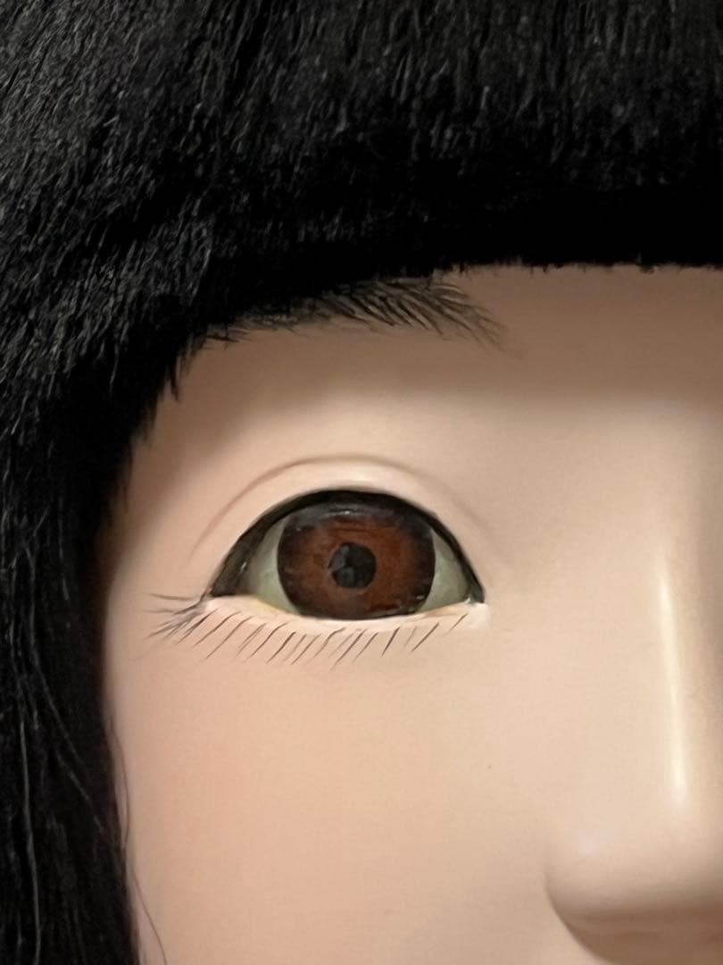 髪飾り付き市松人形 56cm