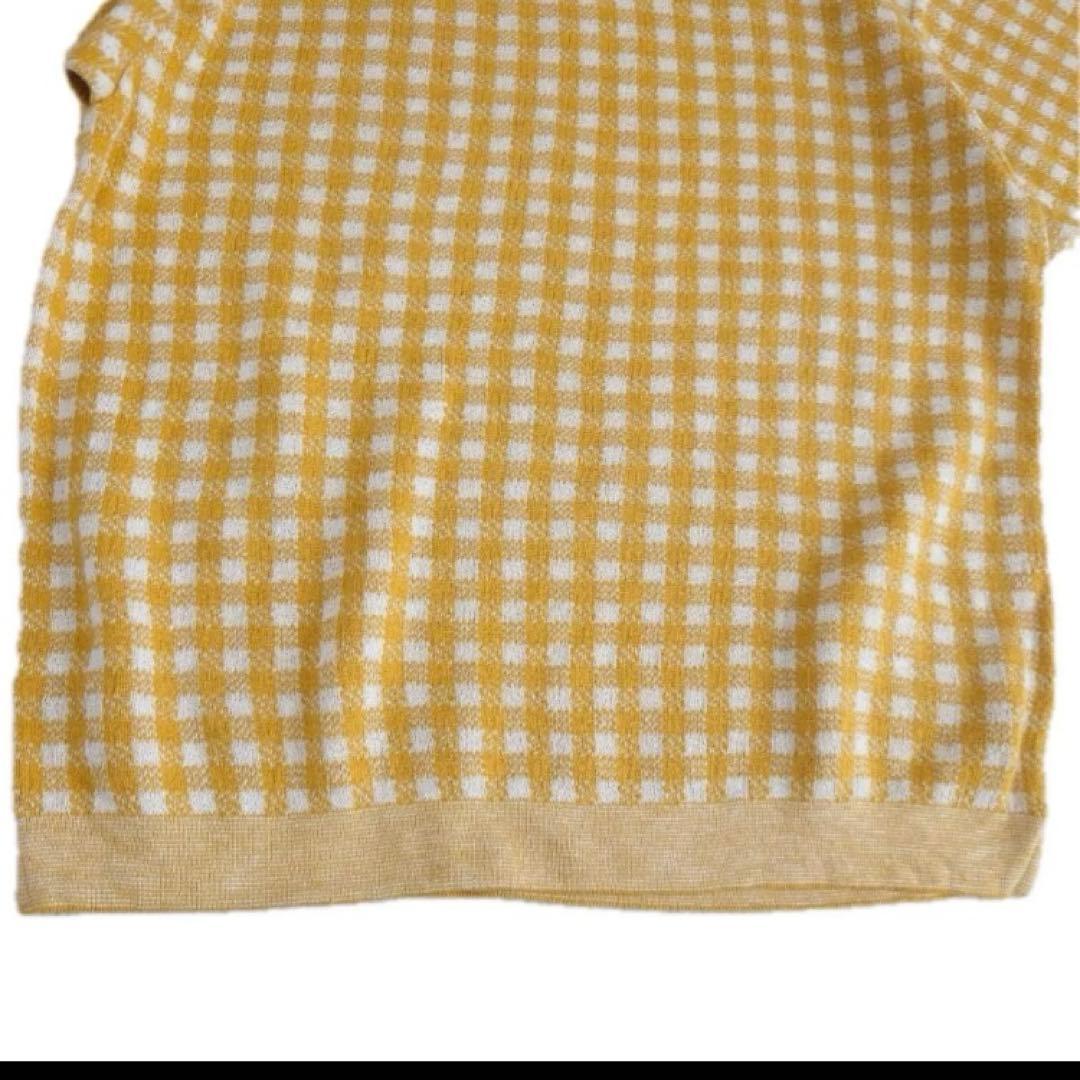 専用❗️ 45Ｒ ギンガムジャカードの908ヨックネック　45rpm
