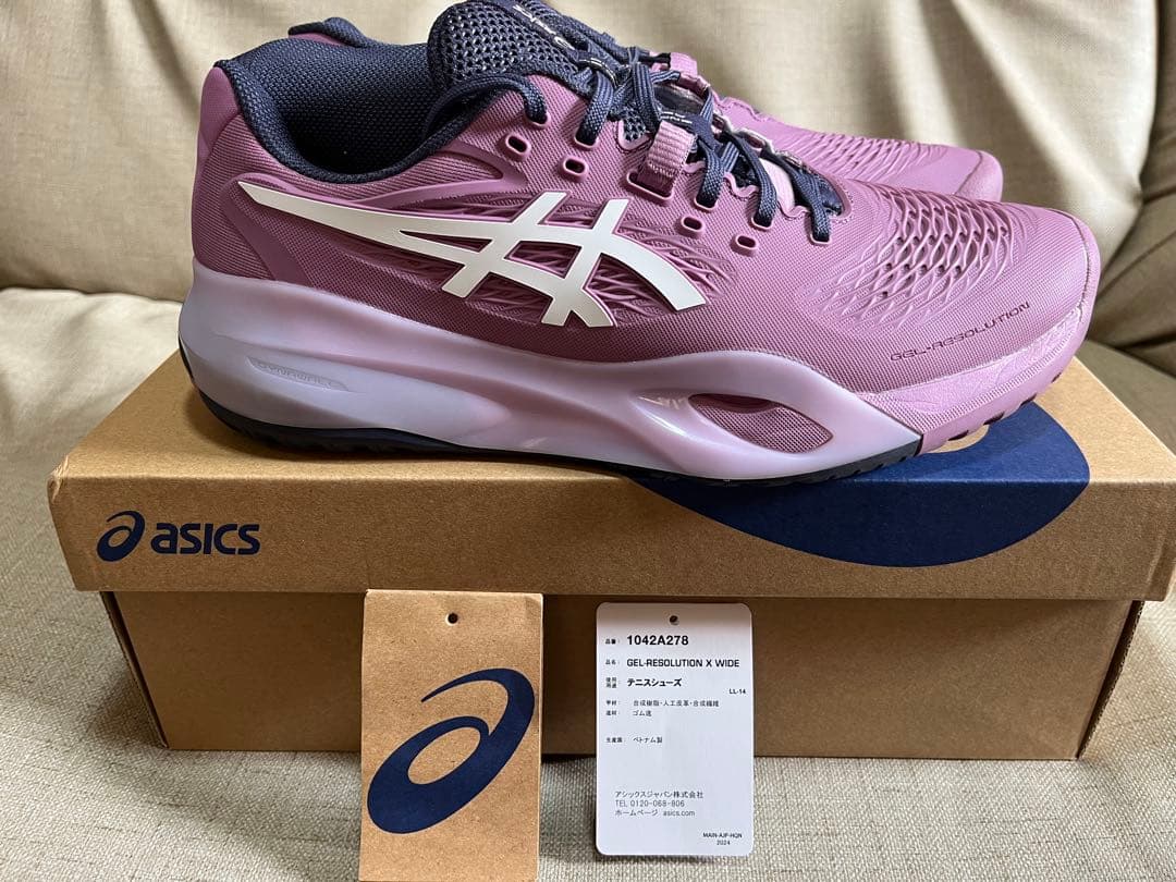 1.5時間使用26.0 アシックス ゲルレゾリューション 10ワイド (AC）