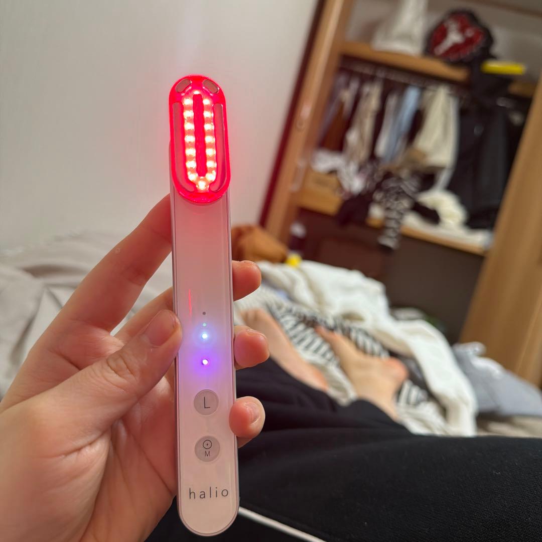 halio 美顔器 LEDライト ホワイト