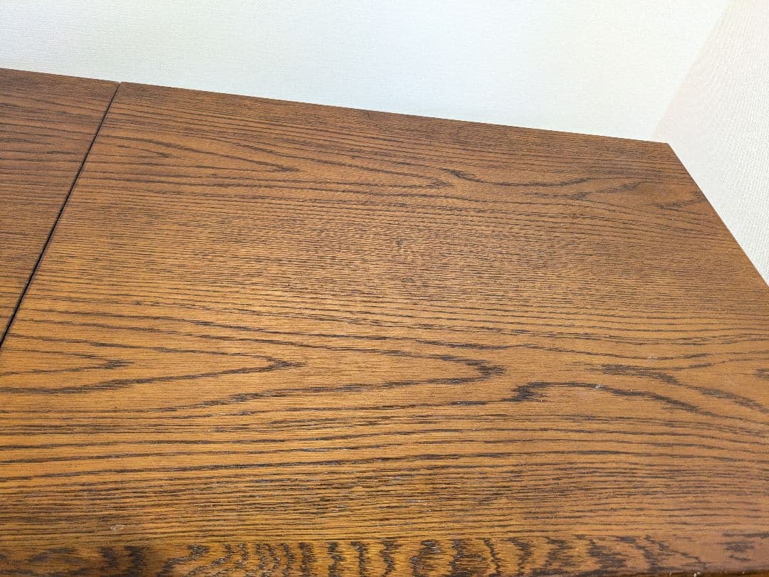 カリモク　コンパクト　折りたたみ　キャビネット　デスク　アンティーク