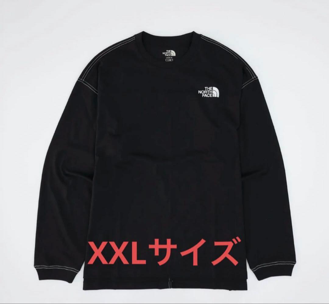 韓国限定ノースフェイス エッセンシャル ロンTシャツ　XXLサイズ