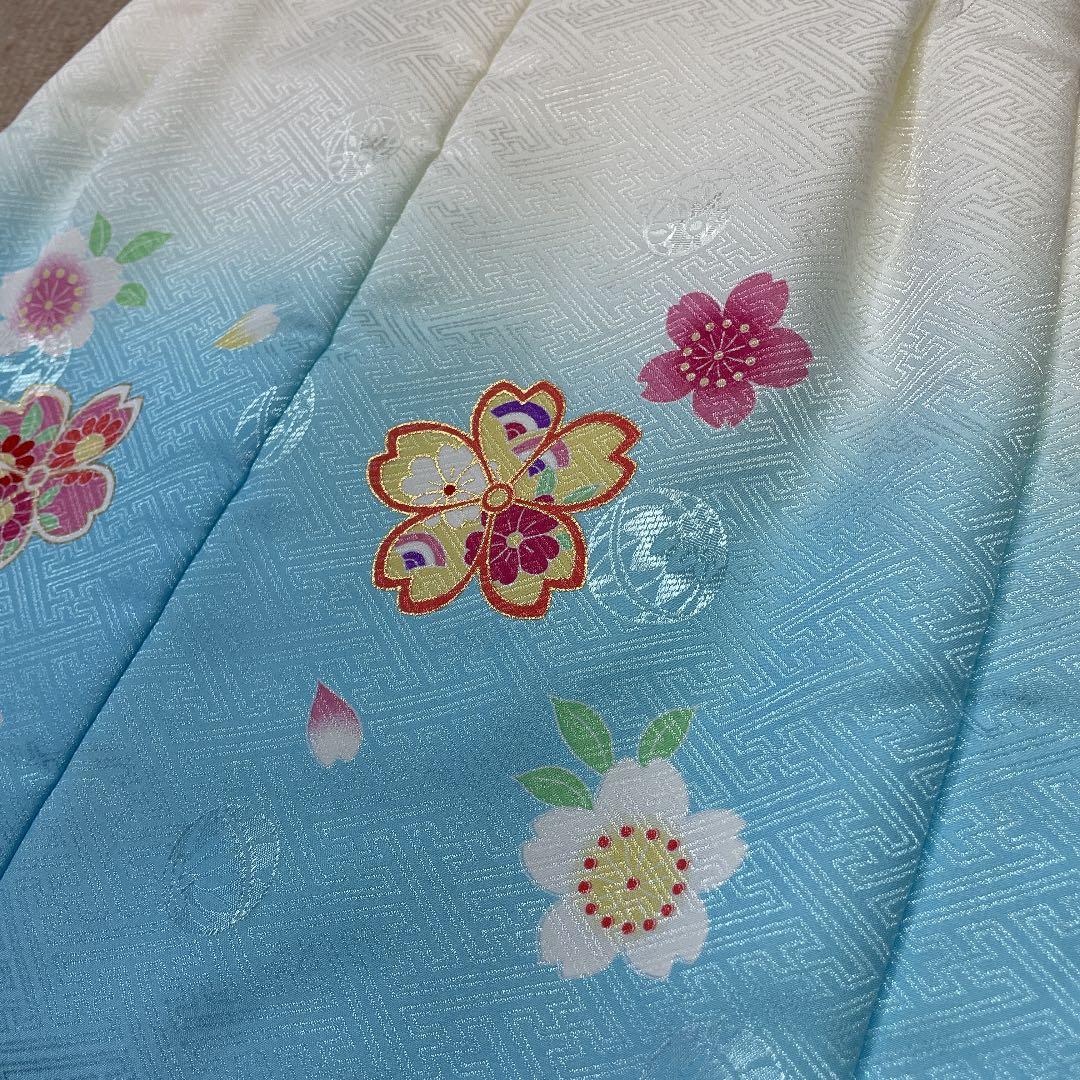 新品 七五三 三歳お祝い着 被布コート ポリエステル 日本製 和装 着物