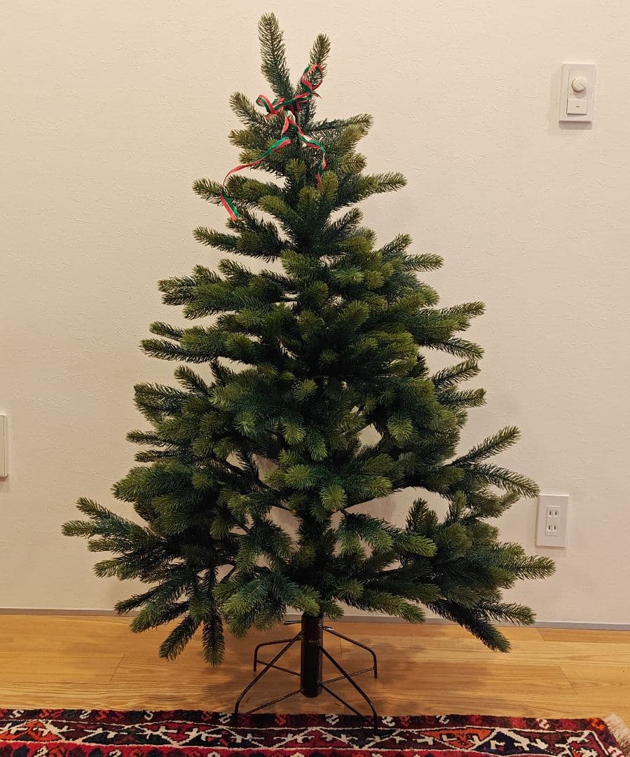 ★RSグローバルトレード社 クリスマスツリー 120cm オーナメントセット付き