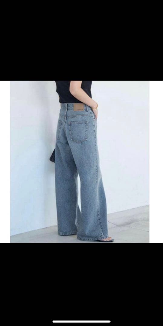 【美品】ドゥーズィエムクラス　2024年　Loose Jeans 36