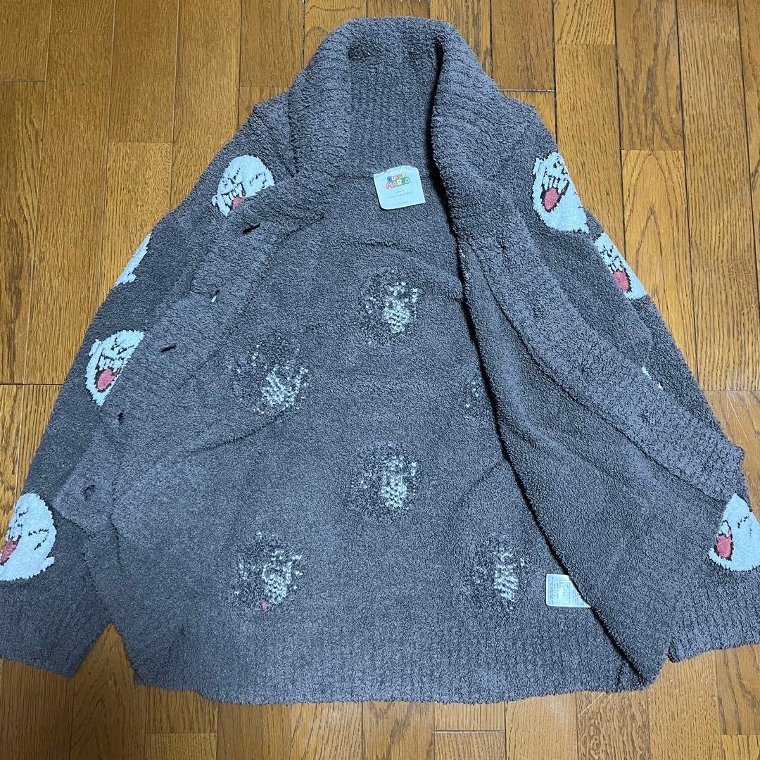 完売品✨ジェラピケ スーパーマリオ テレサ ジャガード カウチン カーディガン