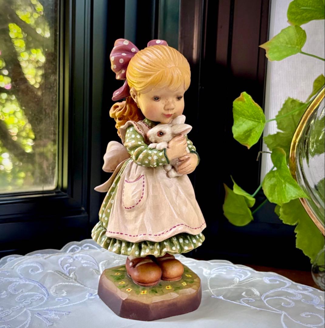 アンリ人形　サラケイ　17㎝　サイン入り【Spring Bright・春の輝き】