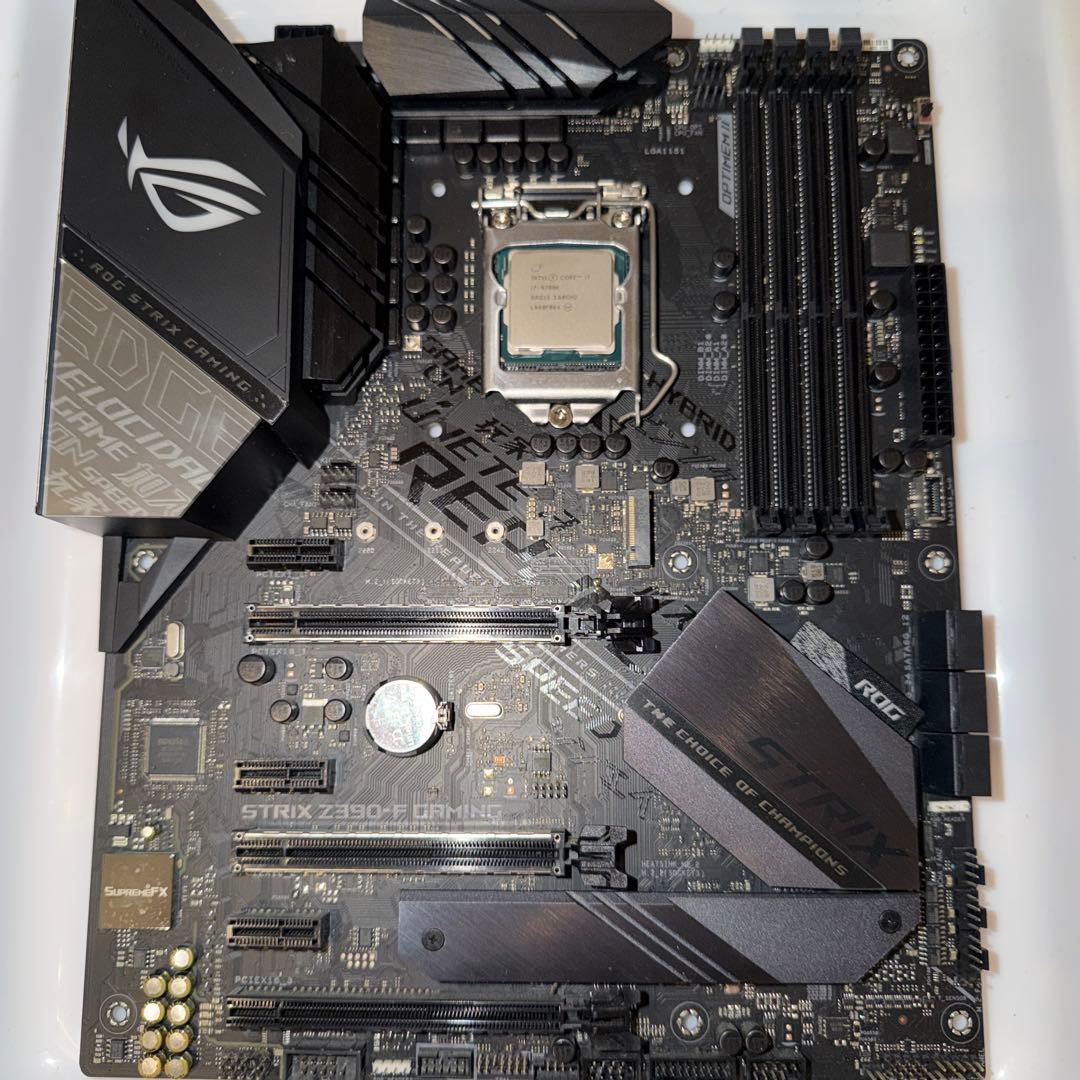 ASUS ROG STRIX Z390-F GAMING i7 9700Kセット
