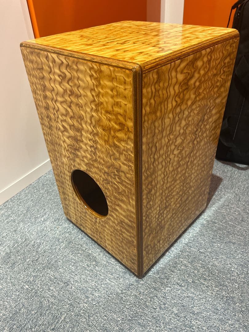 【美品】濱崎商会 Sentido リバーシブル　カホン　取説付