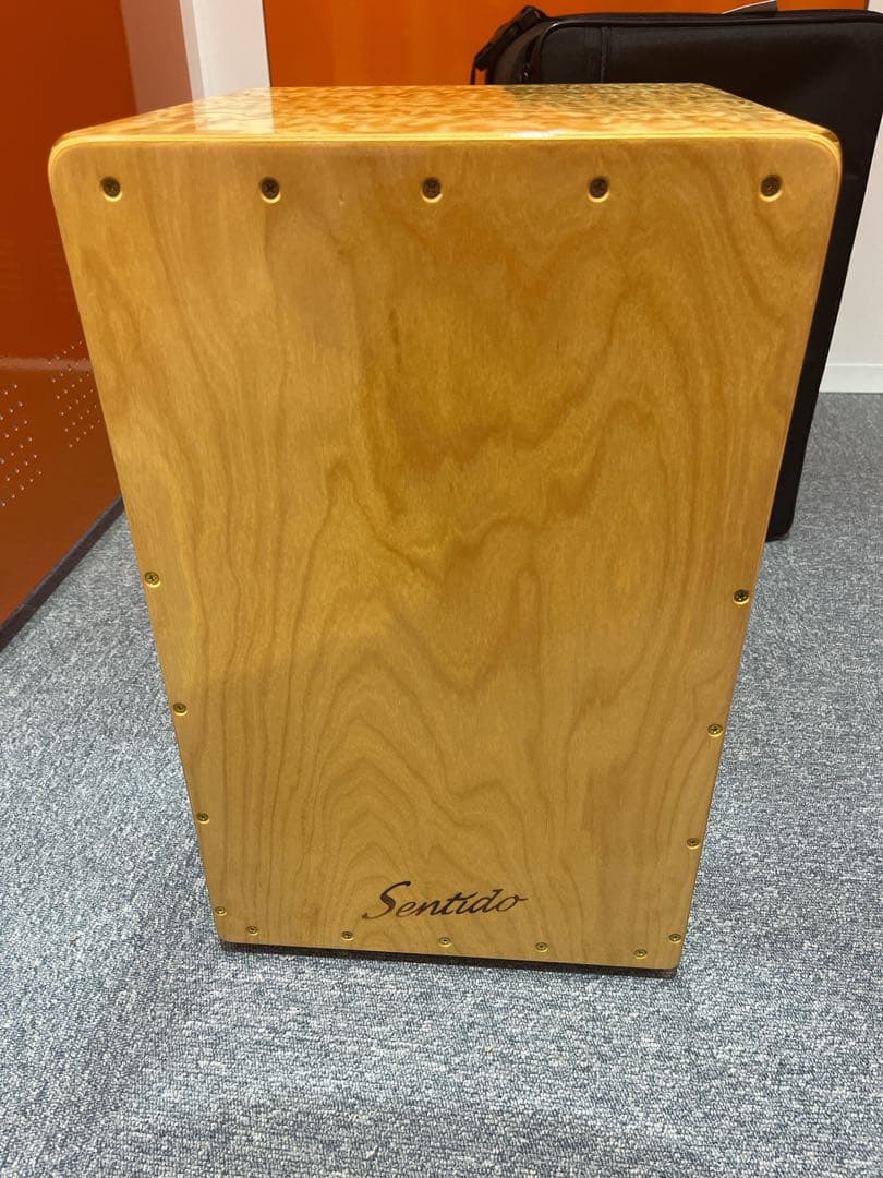 【美品】濱崎商会 Sentido リバーシブル　カホン　取説付