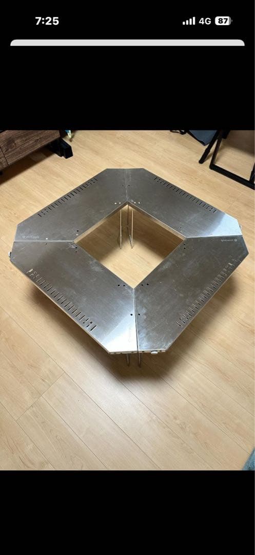 ジカロテーブル　アウトドアテーブル 六角形