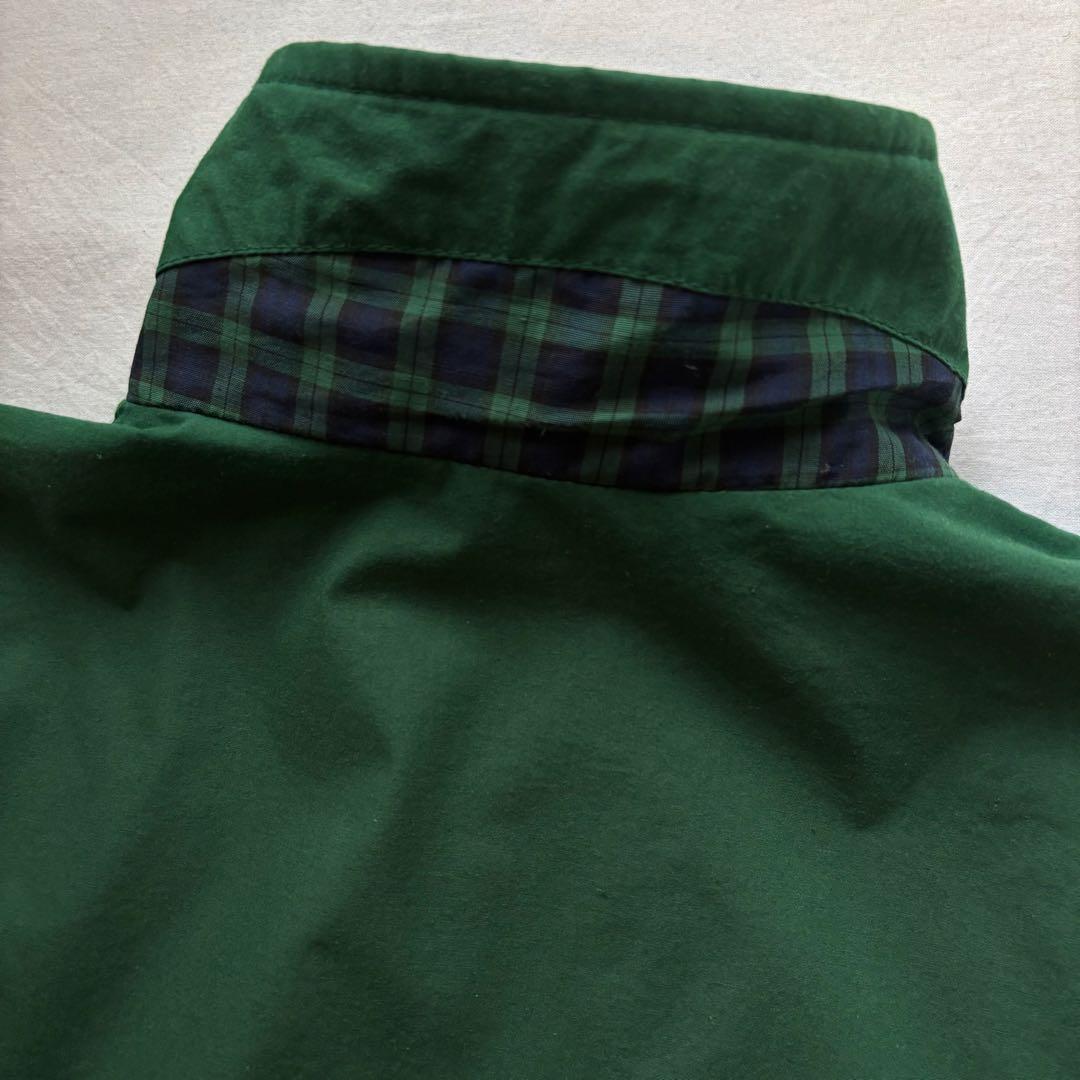 イングランド製　フレッドペリー スウィングトップ　Lサイズ　グリーン　古着