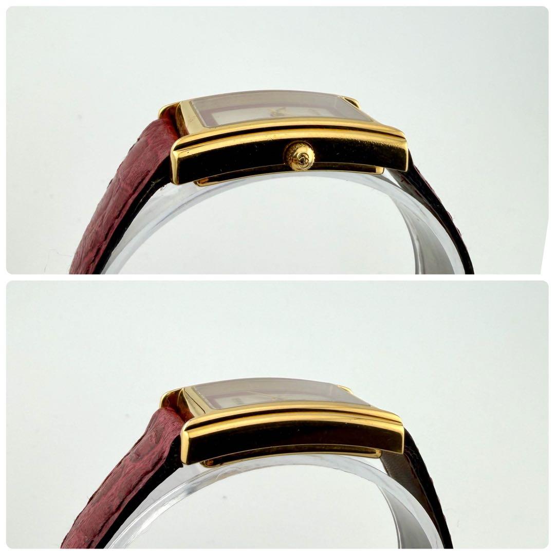 【新品電池/稼働】グッチ 2600L 腕時計 シェリーライン ローマン スイス