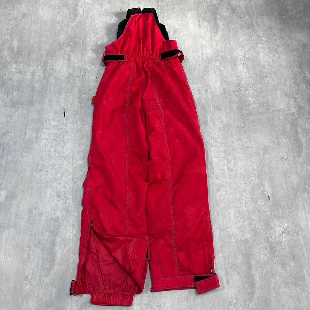 Z240 クラブ デサント スキーウェア 上下セット 赤 メンズ M 日本製