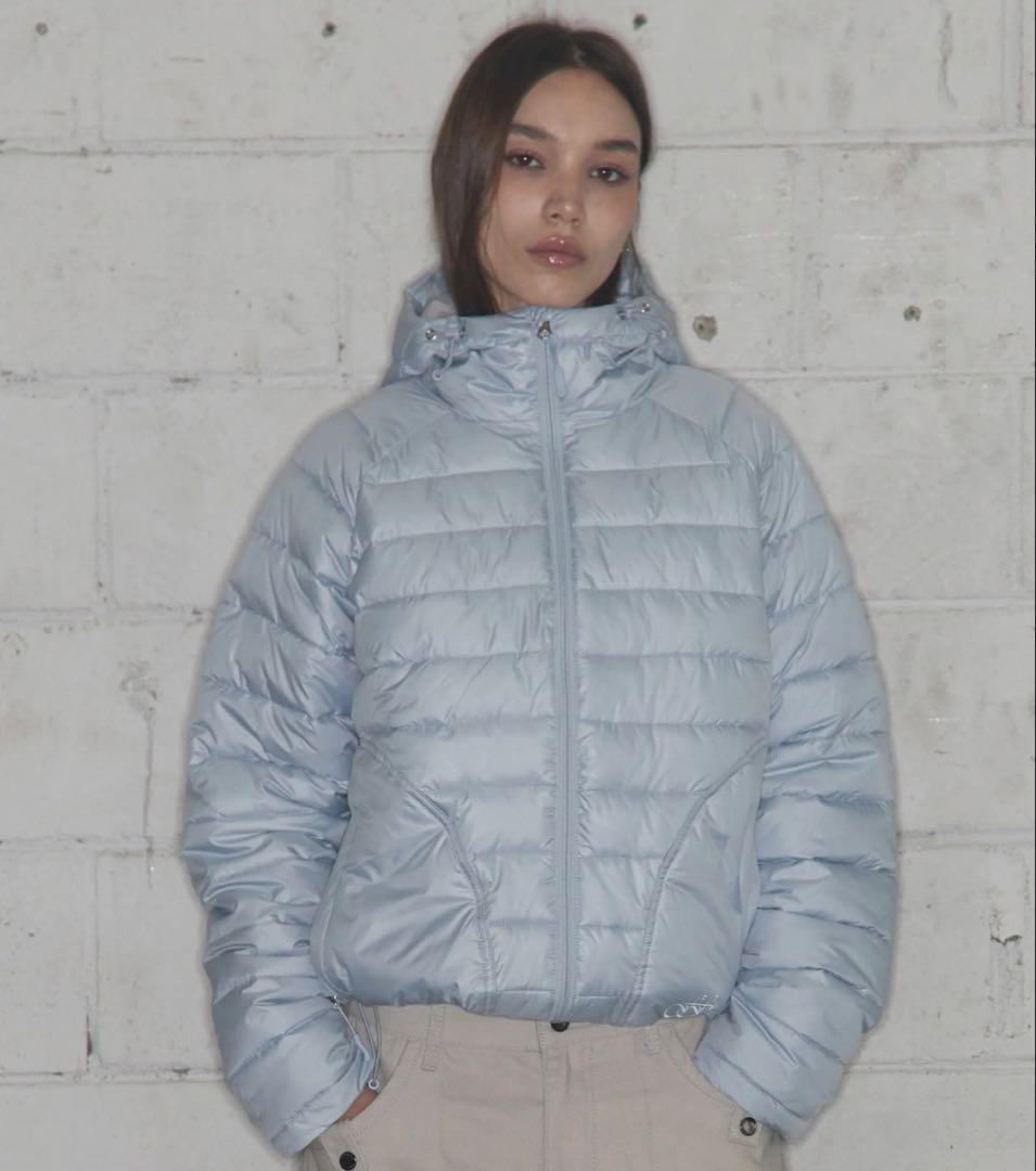 fancy club ライトウェイトスイングパファー (水色) ダウン　ブルー