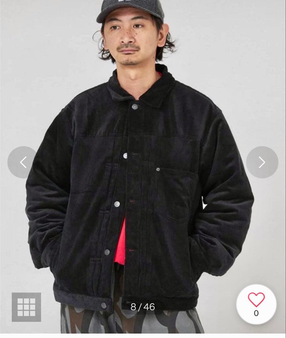 JOURNL STANDARD ブランケットコーデュロイトラッカージャケット