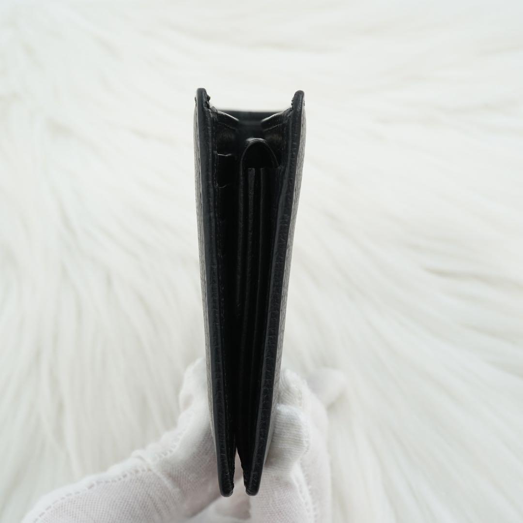 未使用品　BURBERRY LONDON 二つ折り財布　ノバチェック　ブラック