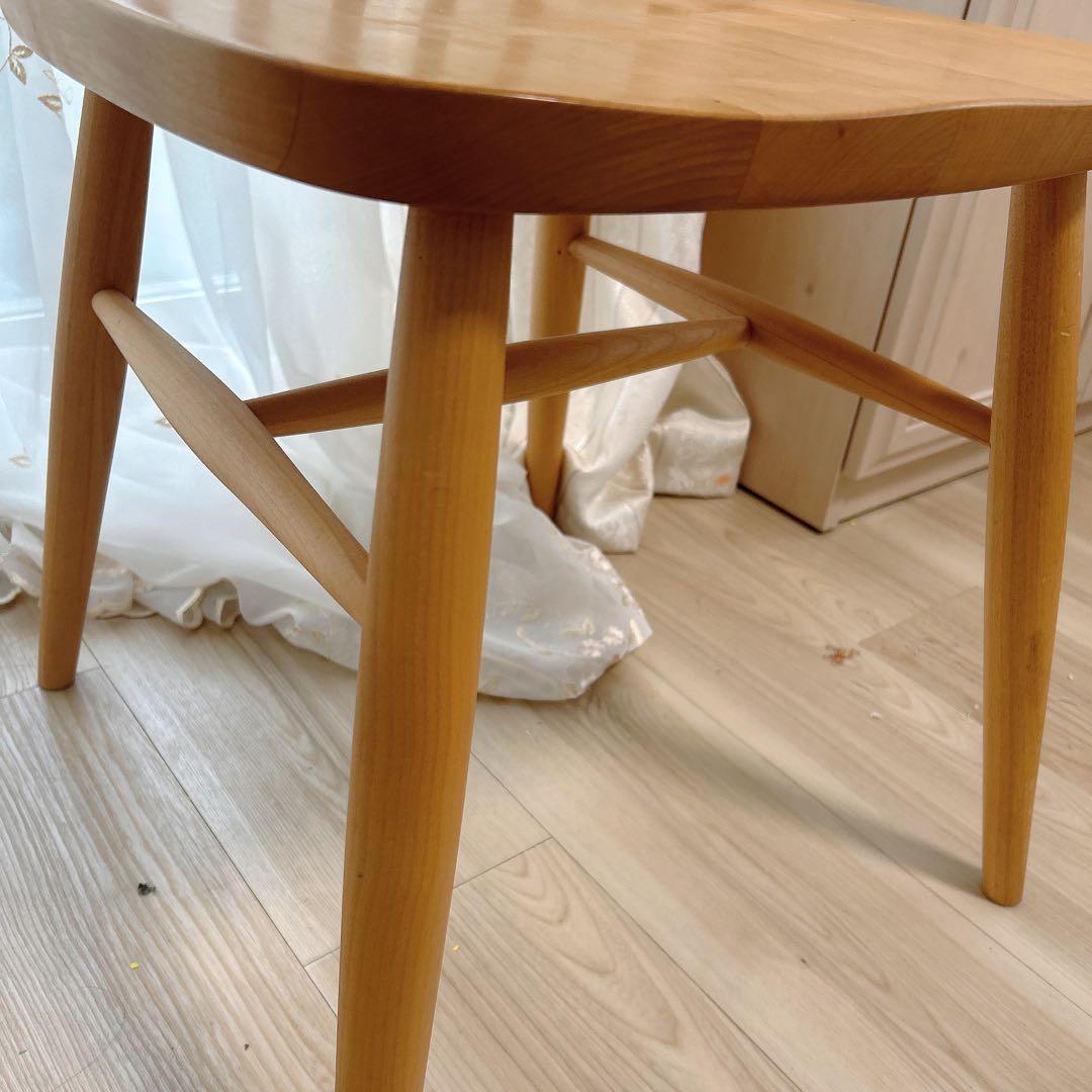 【本日発送】モモナチュラル ダイニングチェア 椅子