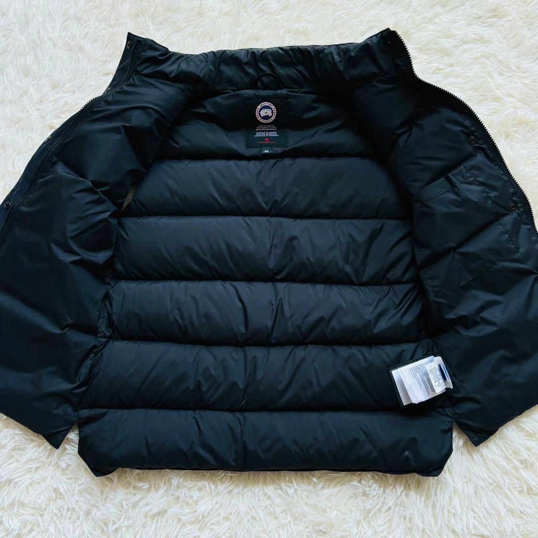 美品‼︎ カナダグース フリースタイルクルーベスト ダウン 黒 大きいサイズ M