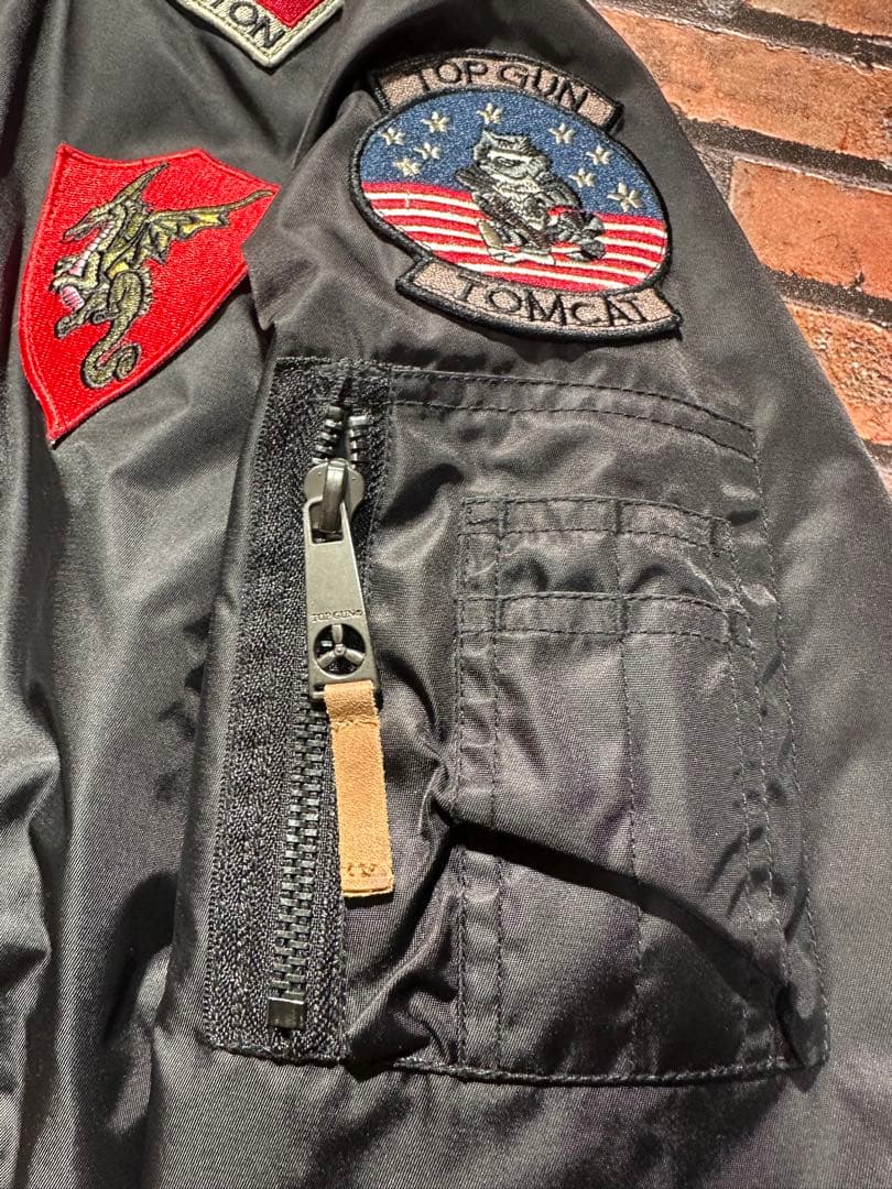 TOP GUN USAF MA-1 フライトジャケット L