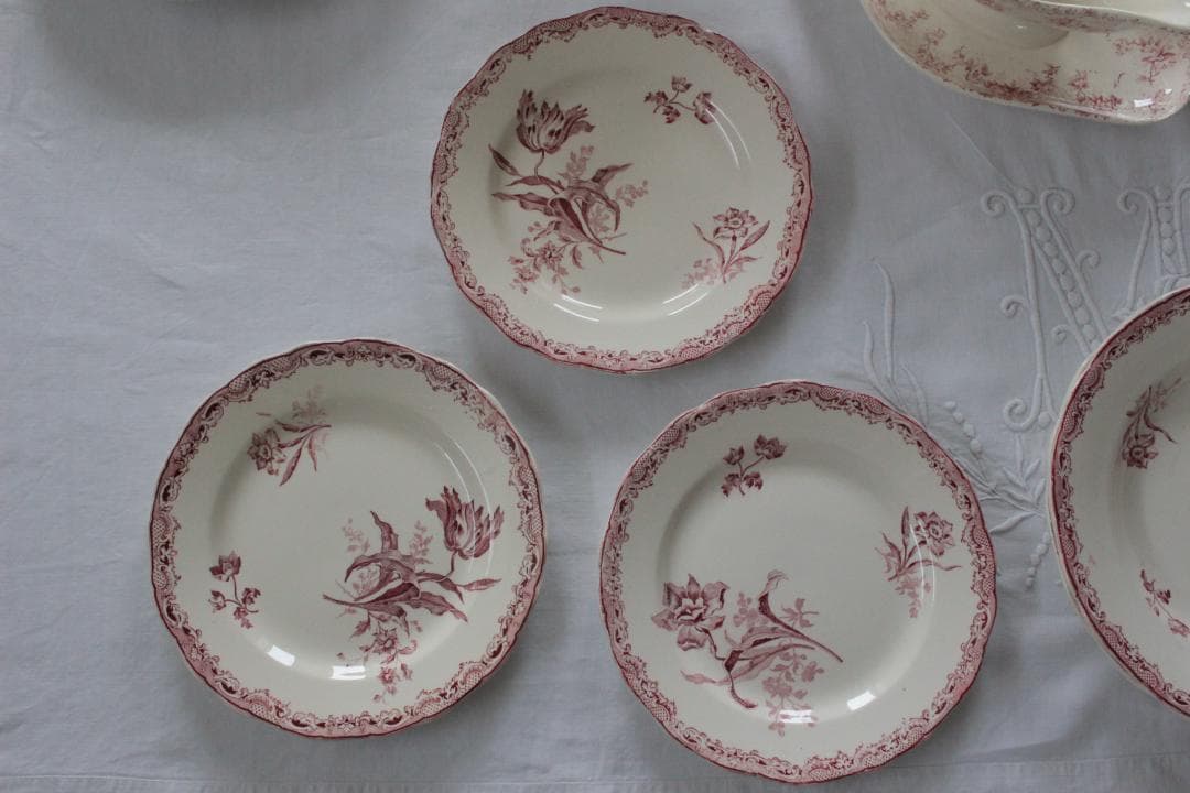 ラスイチ【B】【サルグミンヌ】フォンタンジュデザートプレート /アンティーク