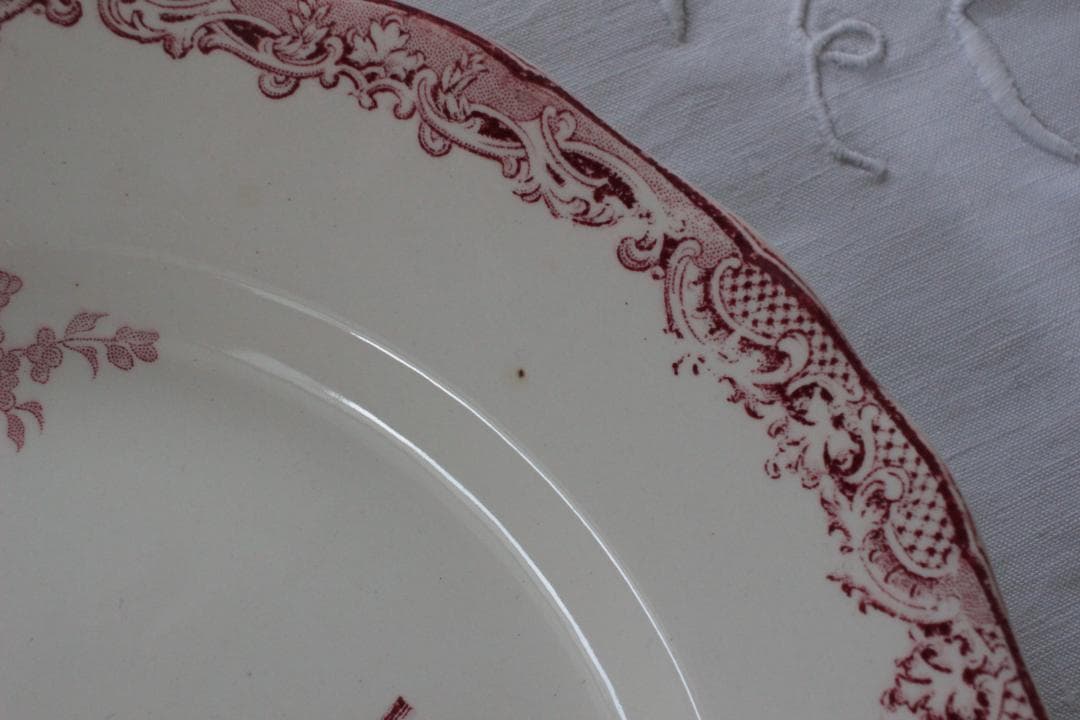 ラスイチ【B】【サルグミンヌ】フォンタンジュデザートプレート /アンティーク