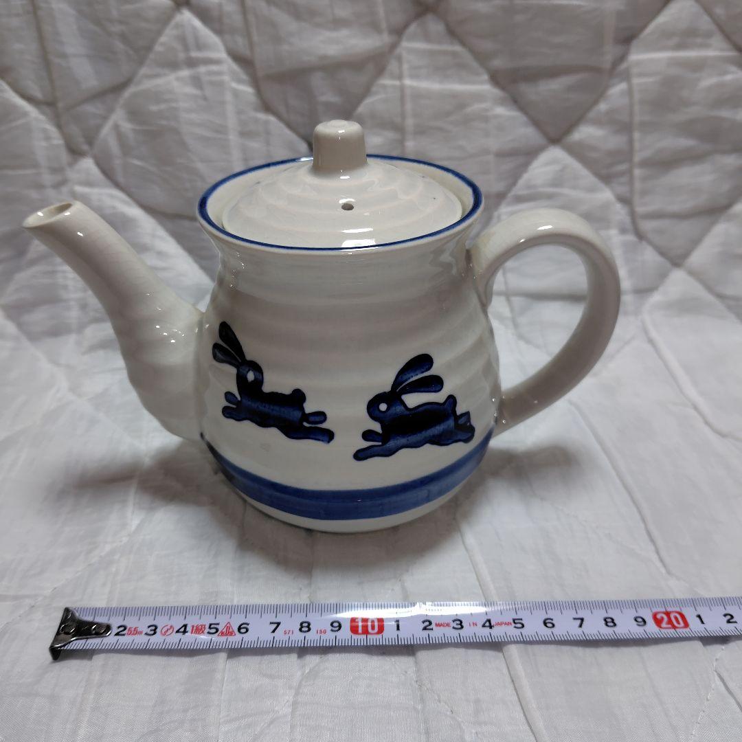 ウサギ柄　土鍋セット