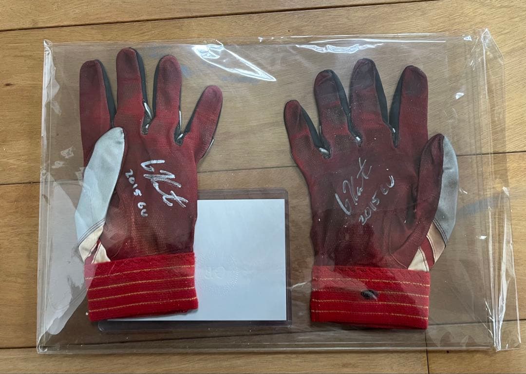 【鑑定書付き】加藤豪将選手 実使用サイン付きスパイク&シューズ