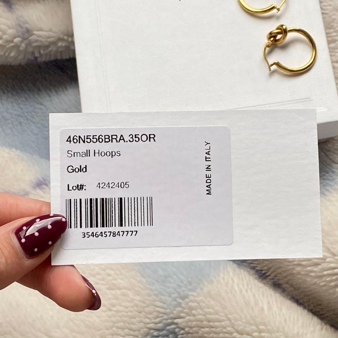 CELINE ピアス　small Hoops gold