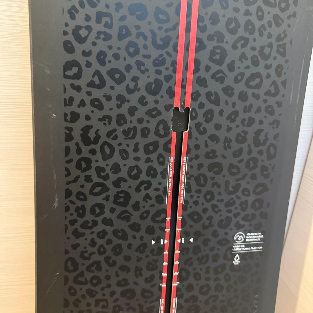 【mura】Burton バートン フィッシュ スノーボード 156cm