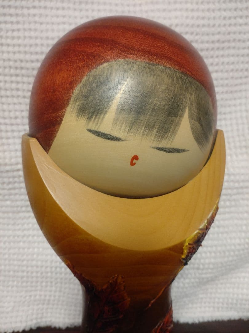 渡辺正雄　こけし どんぐりの宿　29センチ