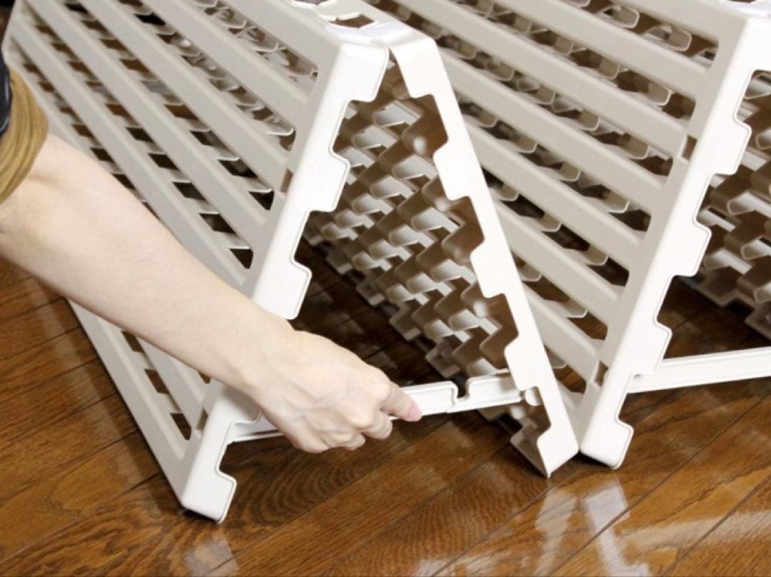 プラスチック製　すのこベッド　2組