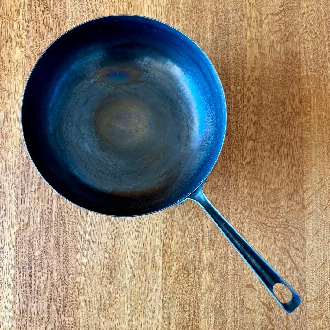 羽生直記さん　フライパン　深型　中華鍋　ウォックパン　打ち出しフライパン