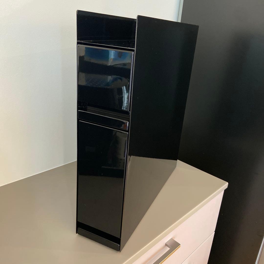 【週末限定値下げ】Yamazaki 隠せる調味料ラック 2段