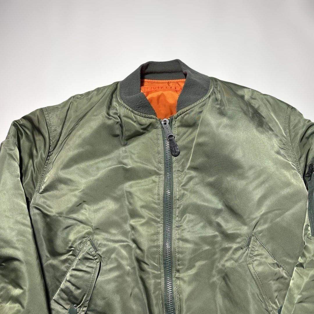 alpha ma-1 フライトジャケット　usa製　large 90s