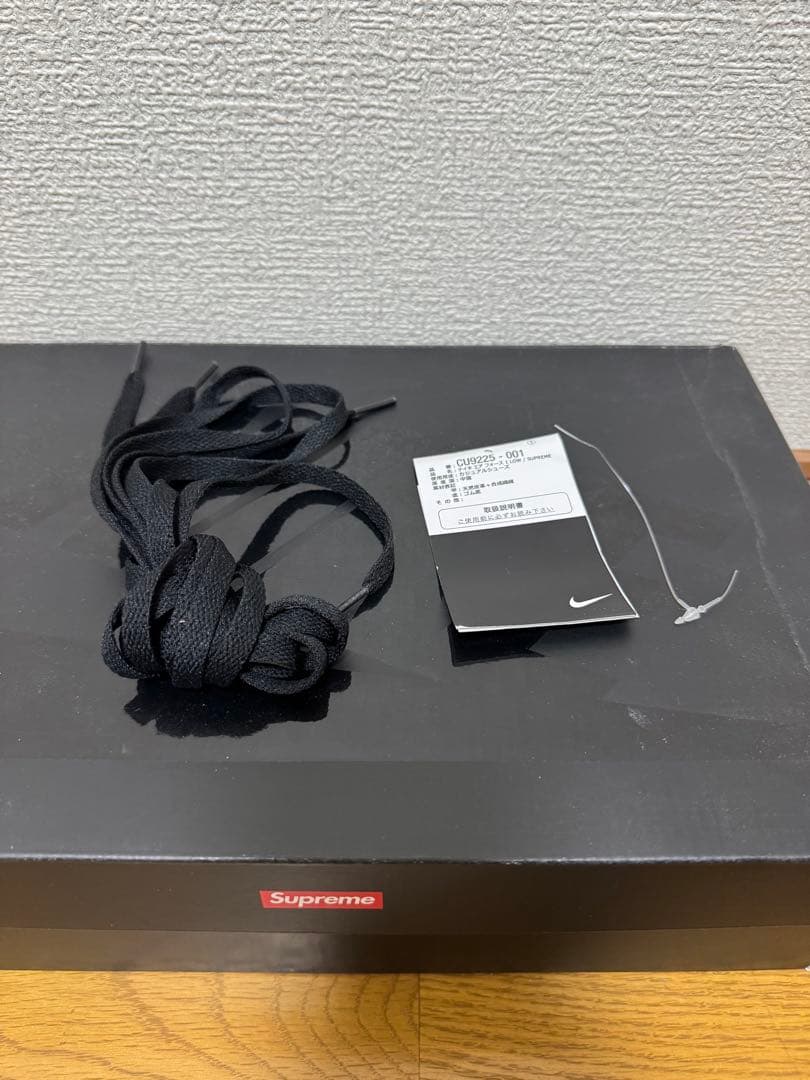 Supreme × Nike Air Force 1 Low 黒 27センチ