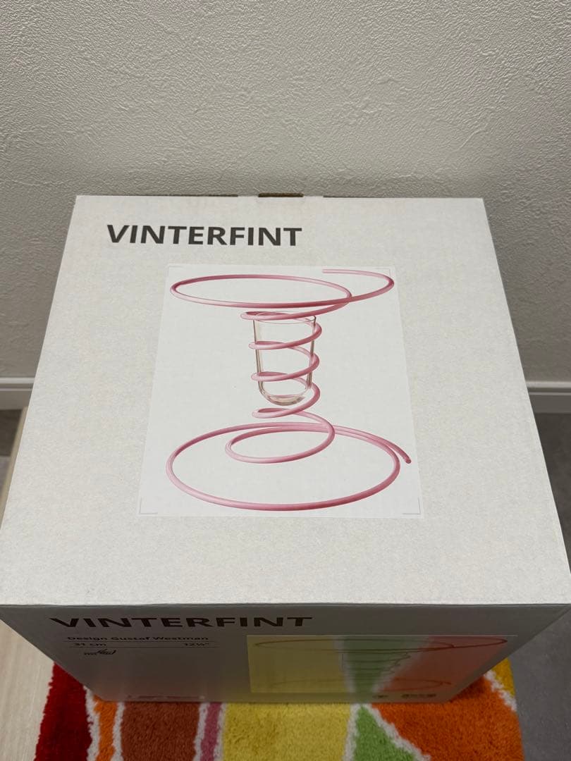 IKEA グスタフウェスト ヴィンテルフィント 置物 花瓶