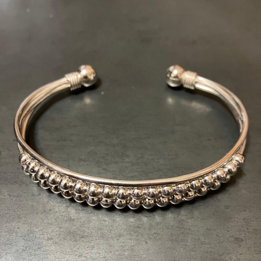 SILVER925 NAVAJO PEARL BANGLE/シルバーブレスレット