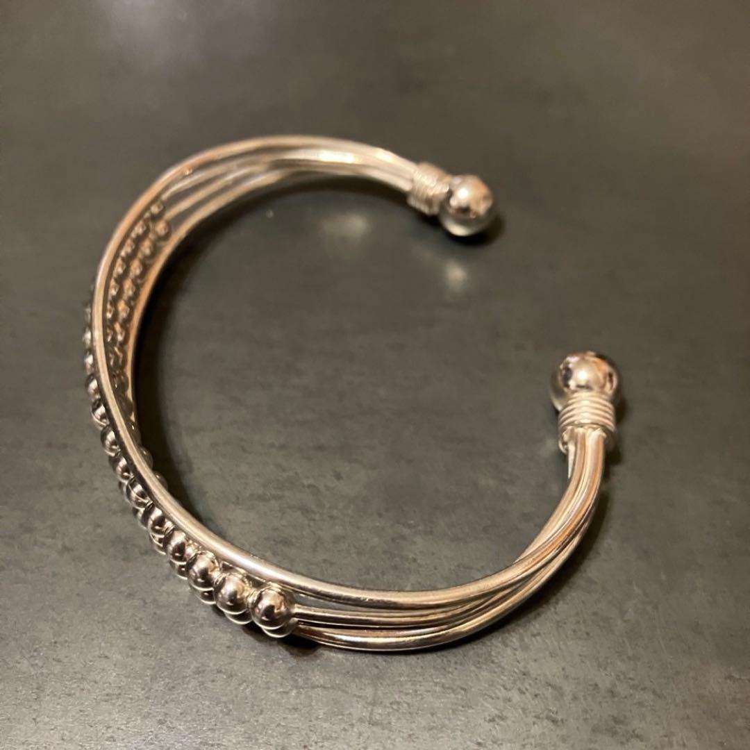 SILVER925 NAVAJO PEARL BANGLE/シルバーブレスレット