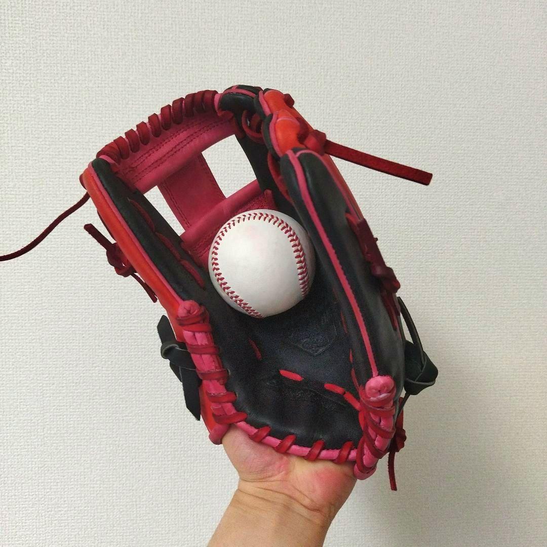 054 グラブワークス 美品 型良 硬式 内野手用グローブ